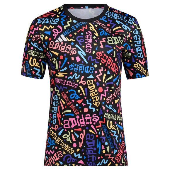 $70 ADIDAS HISPANIC HERITAGE MONTH PRE-MATCH MLS SOCCER JERSEY HZ2034 M - Picture 1 of 4